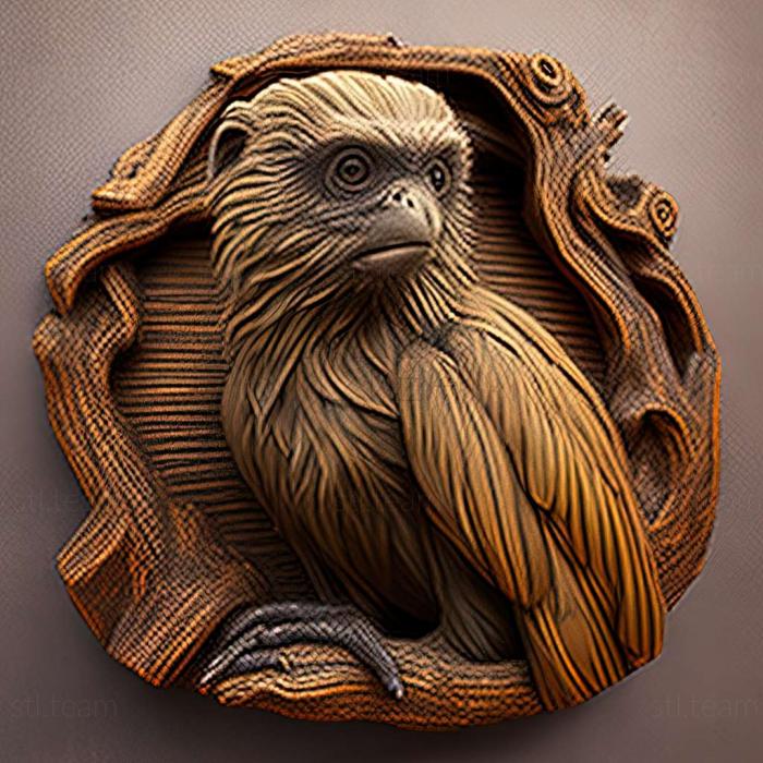 3D модель Saguinus weddelli melanoleucus (STL)